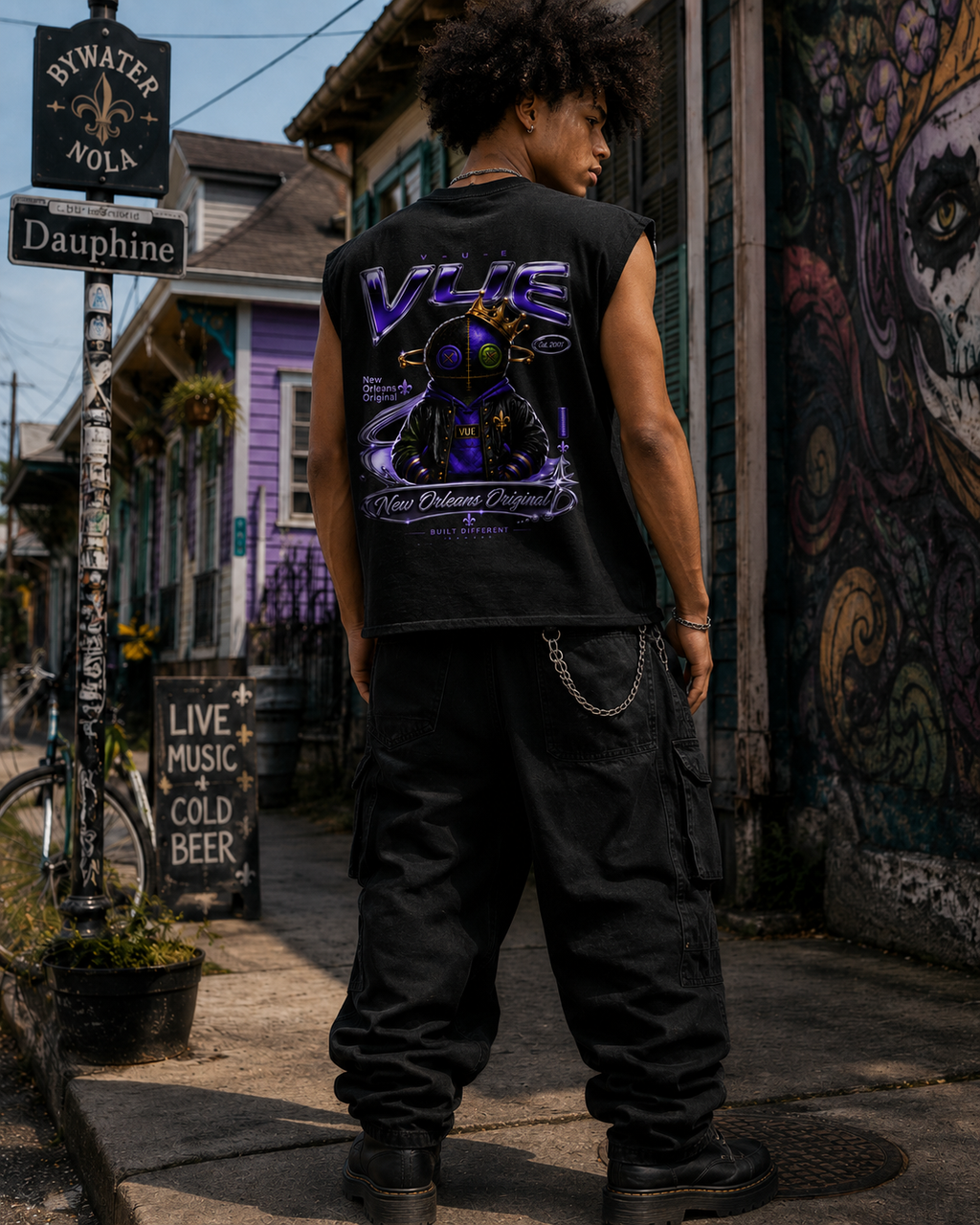 VUE New Orleans Original Sleeveless Tee