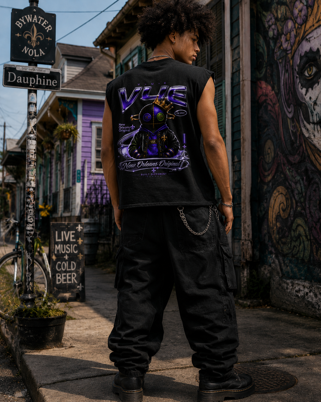 VUE New Orleans Original Sleeveless Tee